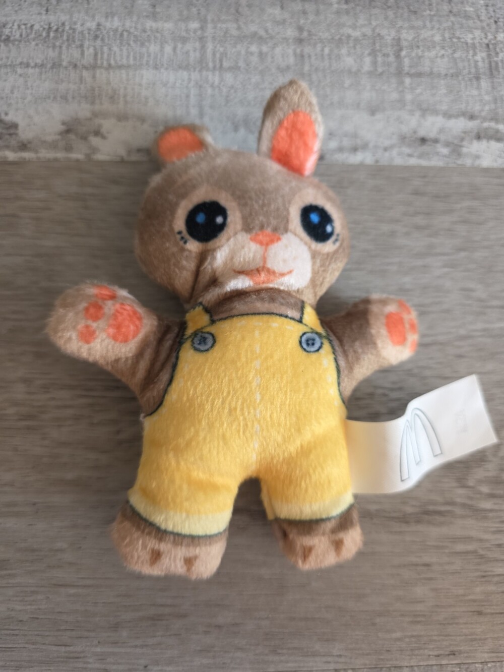 McDonald’s Happy Meal Toy Mini-Soft Bunny Rabbit Plush b279